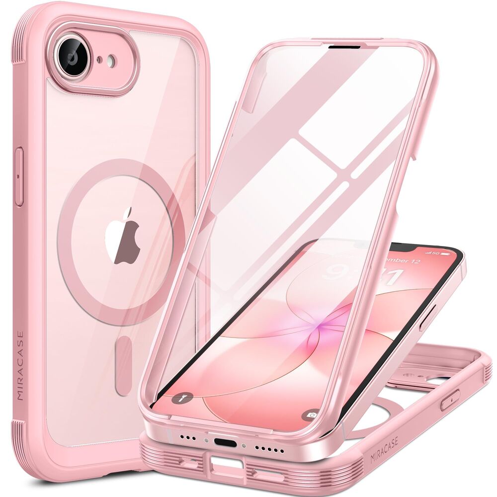 IPhone 17e/16e Case With Built-In Glass Screen Protector, 20J-207PH001